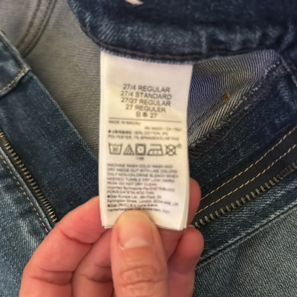 Gap 70s high rise jeans sz 27 - Picture 3 of 3